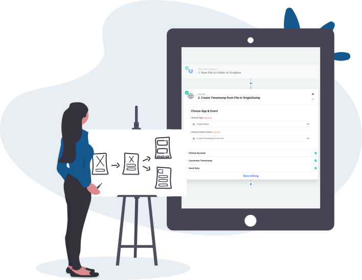 OriginStamp Zapier Integration