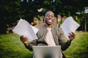 guy smiling