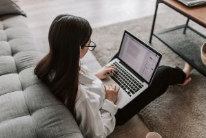 Women coding